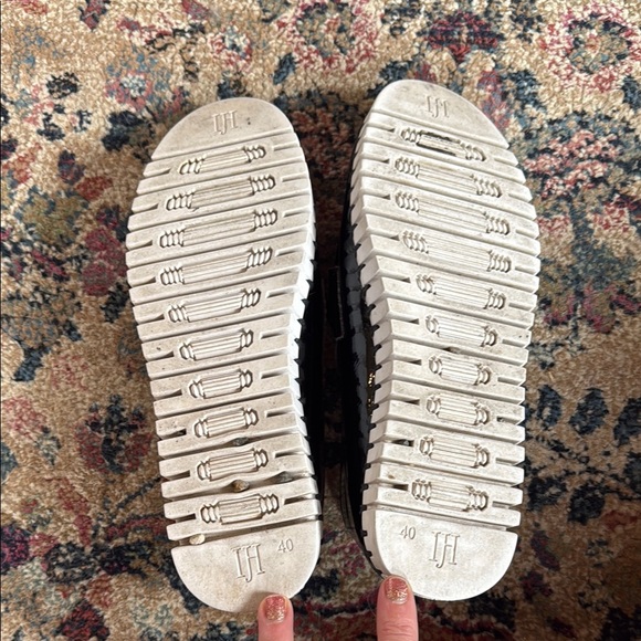 Ilse Jacobsen Black Patent Leather Loafers - Picture 7 of 7